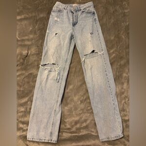 Pacsun Jeans 90s Boyfriend High Waisted Light Blue
